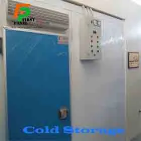 cold storage room for vegetables and fruits