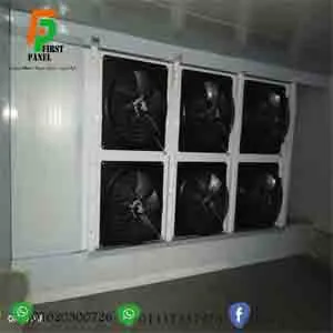 نفق تجميد سريع لوحات تحكم ذكية وشاشات ديجيتال لمراقبة درجات حرارة غرف التجميد السريع من فرست بانل