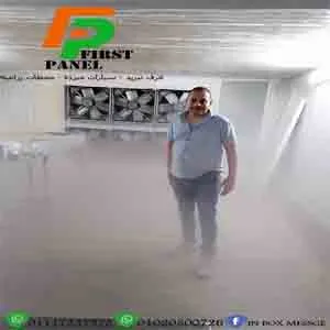 نفق تجميد سريع تجهيز غرف التجميد الخاطف والصاعق للحفاظ على جودة الأغذية والمجمدات من فرست بانل